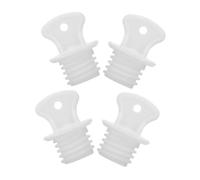 Warmhm Bouchons D’étanchéité en Caoutchouc pour Bouillottes 4 Pièces, Bouchons de Rechange Médium 20 Mm, Joints Étanches Résistants, Usage Domestique et Voyage, Accessoires