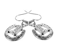 Warmhm Boucles D'oreilles Western Pour Femme De Bottes Et à Cheval Légères Accessoires Élégants Présent Cowgirl Style Western Taille Unique