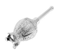 Warmhm Bouteille Eau Bénite Décorative Européenne pour Rituels Religieux Récipient Compact pour Eau Ornement de Table Élégant pour Maison Bureau et Voyages