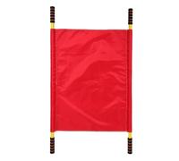 Warmhm Brancard Pliable Portable en Tissu Rouge, Jeu Éducatif Sensoriel et D'équipe pour Garçon et Filles, D'activité en Plein Air pour Maternelle, Simulateur d'urgence Médicale