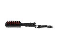 Warmhm Brosse Double Face pour Club de Golf Portable Légère et Réutilisable avec Poils INOX et Plastique Nettoyeur Polyvalent pour Clubs et Équipements Sportifs