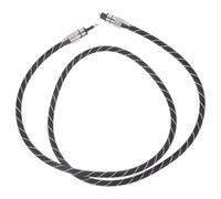 Warmhm Câble Audio Numérique Optique Spdif 1 Mètre, Câble Fibre Optique 5.1 Canaux Compatible Tv et Ampli, Gaine Pvc Solide, Transmission Sonore Stable pour Home Cinéma et Enceintes