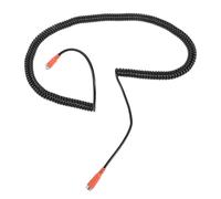 Warmhm Câble Extension Vidéo de Caméra de Recul 4 Contacts en Cuivre Structure en Spirale Flexible pour Système de Moniteur de Secours Camping-Car et Remorque