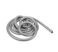 Warmhm Cache-Câbles Mural Flexible en Acier Inoxydable 304 Gaine de Protection pour Câbles Diamètre 16 MM Longueur 4 Mètres Gestion des Câbles pour Maison et Bureau Résistant aux