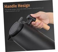 Warmhm Carafe Isolante avec Manche Bouilloire Thermique Portable pour Eau Chaude Bouteille et pour Usage Domestique