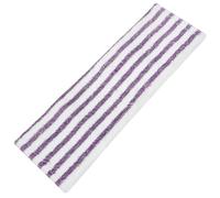 Warmhm Chiffon de Nettoyage pour Sols en Microfibre Blanc, Lavable et Ultra Absorbant, Housse de Remplacement pour Vadrouille Plate Compatible Nettoyage Domestique