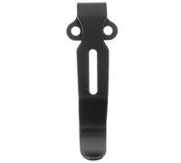 Warmhm Clip de Poche et Compact en Acier Inoxydable Portable Facile à Installer Vis de Fixation pour Couteaux Pliants pour Randonnée et Alpinisme