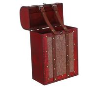 Warmhm Coffret à Vin Bois pour Bouteilles Rangement et Présentation Meuble Bar Vintage pour Décoration Cuisine ou Salle à Manger