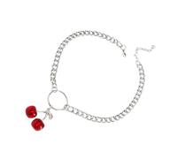 Warmhm Collier Femme Pendentif Cerise Chaîne de Cou Élégante Bijou sans Marque