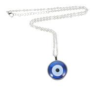Warmhm Collier Œil Bleu Pour Femmes Collier Mauvais Œil Pendentif Simple Bijoux Eye Necklace