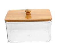 Warmhm Conteneur De Rangement Pour Buanderie Support Pour Dosettes De Lessive Boîte à Linge Avec Couvercle Contenant Pour Assouplissantes Et Boules De Séchage Organisateur De Linge