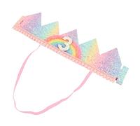 Warmhm Couronne Pour Anniversaire De Sequins Bandeau Élégant à Numéro Pour Fête Pour Photos Et Souvenirs