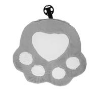 Warmhm Coussin de Siège Voiture Forme Patte de Chat en Peluche Mignon et Confortable pour Hiver Froid Protection Antidérapante et Décoration Intérieure Auto