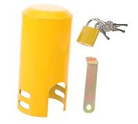 Warmhm couvercle de serrure de robinet enfant tu loquet sécurité serrures pour bouchon serrure de robinet de antivol serrure de d'eau extérieur Plastique