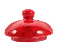 Warmhm Couvercle De Théière En Céramique 3.07In Couvercle De Remplacement Pour Tasse À Thé Accessoire Pratique Pour Usage Domestique Et Camping