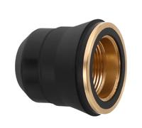 Warmhm Couvercle Fixe pour Coupeur Plasma S45, Protection Résistante Haute Température pour Consommables Soudage Tig, Capuchon de Retenue Compact Compatible Torche Tig, Accessoire