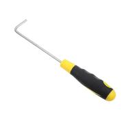 Warmhm Crochet Acier Inoxydable avec Poignée Caoutchouc Confortable Outil Polyvalent de Levage pour Roulantes Fenêtres Coulissantes et Regards Gripper Robuste pour Charges Lourdes