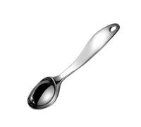 Warmhm Cuillère à Glace Alliage Zine Ustensile Brillant et Antidérapant pour Glaces Desserts et Fruits pour Maison et Commerces