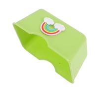 Warmhm Cute Hamster Elevated Bathtub for Small Animals Fun Design Litter Box and Bath Box for Hamster Enclosure and Chinchilla Accessories
