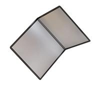 Warmhm Déflecteur D'huile Pliable en Acier Inoxydable Protection Plaque de Cuisson, Facile à Nettoyer et Bord Arrondi Cuisine Pratique