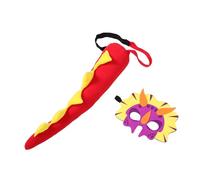 Warmhm Déguisement Dinosaure Garçon Fille Small Dinosaur Costume Et Queue Tricératops Pour Fêtes Danniversaire Jeux De Rôle Cosplay