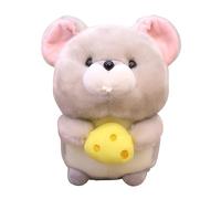 Warmhm Doudou Peluche Souris Décorative Fromage Animal pour Anniversaire Saint Valentin