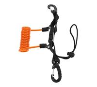 Warmhm Dragonne de Sécurité pour Appareil Photo de Plongée Corde Élastique Rétractable avec Clip à Dégagement Rapide Accessoire Anti-perte pour Caméra Sous- Protection Lentille et