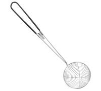 Warmhm Écumoire Inox à Mailles Fines Acier Inoxydable Passoire Araignée pour Cuisine Filtrage Rapide des Pâtes et Friture Ustensile Polyvalent pour Maison et Restaurant