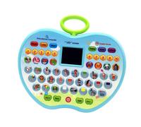 Warmhm Éducatif Intelligent Modes Apprentissage Précoce Garçon Fille Tablette Éducative Interactive pour Éveil Math Musique Vocabulaire Adapté Préscolaire et Activités Couleur Aléatoire