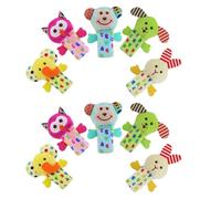 Warmhm Ensemble de 10 Marionnettes à Doigts d'animaux en Peluche Douce Jeu Éducatif pour Garçon et Filles d'Âge Préscolaire pour Raconter des Histoires et Stimuler L'Imagination des