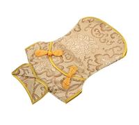 Warmhm Ensemble de Bouteilles de vin Mariage Toile de Jute pour Pochette décoration Carafe à vin décors de Bouteilles Couvercle de Bouteille de vin Satin