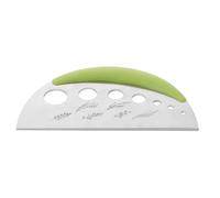 Warmhm Éplucheur d'Herbes Multifonctionnel 7 Fentes en Acier Inoxydable Vert, Arracheuse de Feuilles pour Basilic, Romarin et Chou Frisé, Accessoires et Gadgets de Cuisine pour Cuisine