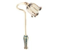 Warmhm Éteignoir à Bougie à Long Manche Design Élégant pour Bougies Parfumées Chauffe-Plat et Pots Profonds Outil Sûr pour Éteindre la Flamme sans Éclaboussures Cadeau pour Amateurs de