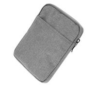 Warmhm Étui de Protection pour Liseuse Polyester Imperméable Housse Fine et Élégante Pochette de Transport Polyvalente pour Ebooks 6 Pouces Gris Clair