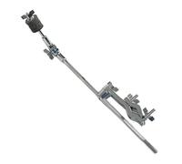 Warmhm Extension de Bras Accessoire Argenté de Cymbale en Acier Inoxydable Facile à Installer pour Pied de Cymbale, pour Accessoires D'instruments de Musique