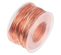 Warmhm Fil de Cuivre Pur 40M 0,05Mm pour Projets Artisanaux et Cultures Jardinage Electroculture