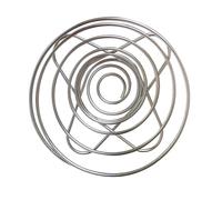 Warmhm Filtre à Café Portable Acier Inoxydable Support Ressort Réutilisable Résistant Chaleur pour Maison Camping et Café Manuel