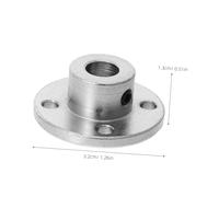 Warmhm Flange Coupling Rigide Métal Support Arbre Guidé Résistance à Usure Améliorée Installation Facile pour Modèles Rc et Automatisation Industrielle