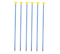 Warmhm Flèches Factices à Ventouse pour Tir à l'arc Garçon Et Filles 42 Cm, Lot De 6 Pièces en Plastique Coloré, Flèches De Sécurité pour Jeux D'intérieur Et Extérieur Destinées Aux Garçon Et Filles