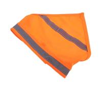 Warmhm Foulard Réfléchissant pour Chien Bandana de Sécurité en Haute Visibilité Écharpe Nocturne Accessoire Réglable pour Animaux 100% Polyester Taille Unique Facile à Laver