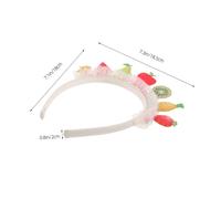 Warmhm Fruit Headband For With Sequins Party Hair Accessories Sweet Fresh Design For Carnival And Easter Events