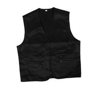 Warmhm Gilet Multi Poches pour Homme Respirant à Pratique pour Photographie et Travail Extérieur pour Randonnée Camping et Bénévolat Noir Xxl