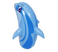 Warmhm Gonflable Dauphin PVC Coloré pour Piscine et Extérieur Léger et Réutilisable pour Jeux Aquatiques et Fêtes Plage