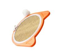 Warmhm Griffoir à Ventouse pour Chat, Planche à Gratter en Sisal | Ventouse, Décoratif et Stable, en Plastique, pour Chaton, Usage Quotidien, Accessoire Inclus