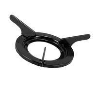 Warmhm Grille Anti-dérapante Pot Cuisinier Accessoires Wok Brûleur Étagère Accessoire De Cuisine Support De Poêle Pour Support De Poêle En Métal Grille De Le Fer Noir