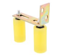 Warmhm Guide Nylon pour Portail Coulissant Roue de Porte Coulissante Roulettes de Rail pour Portes et Portails de Guidage et Précis Installation Facile Usage Polyvalent