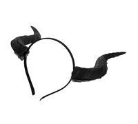 Warmhm Halloween Dragon Horns Headband For Women Devil Horns Cosplay Hairband Comfortable Gothic Headpiece For Mardi Gras Carnival And Themed Parties