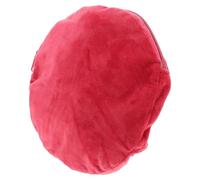 Warmhm Housse en Flanelle Rouge Foncé Grosse Taille pour Bouillotte Électrique Protection Thermique Isolante Douce Réutilisable Manchon Isolant pour Bouillotte Eau Chaude Accessoire