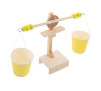Warmhm Kit Éducatif DIY de Balance à Pan pour Garçon Fille Expérience Scientifique Stem Classe Projet Interactif pour Comprendre la Physique et Développer Esprit Analytique