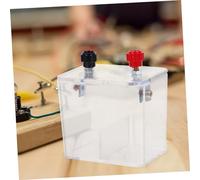 Warmhm Kit Expérience Batterie Électrique Éducatif avec Électrodes Cuivre Zinc Matériel pour Enseignement Physique et Chimie Facile à Utiliser et Nettoyer pour Étudiants et Enseignants